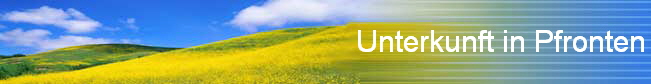 Unterkunft in Pfronten